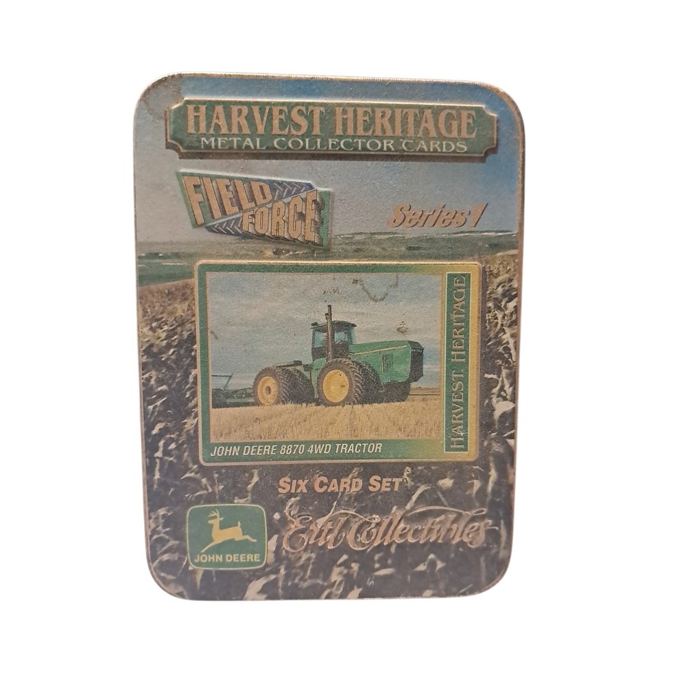 1996 HARVEST HERITAGE FIELD FORCE SERIES 1 JOHN DEERE  6 Card‎ Set